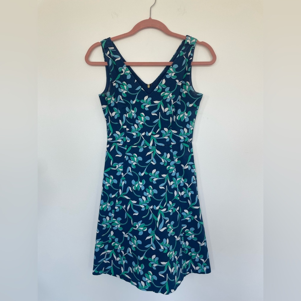Draper James Cotton Floral Midi Dress